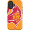 NFL Tampa Bay Buccaneers Retro Logo iPhone 16 Plus Impact Case